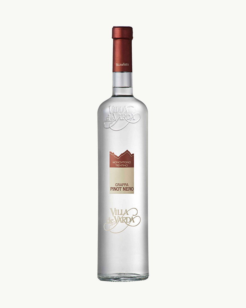 Villa de Varda Grappa Pinot Nero