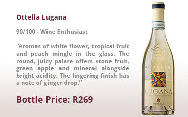 Ottella Lugana | 90/100 - Wine Enthusiast | Bottle Price: R269